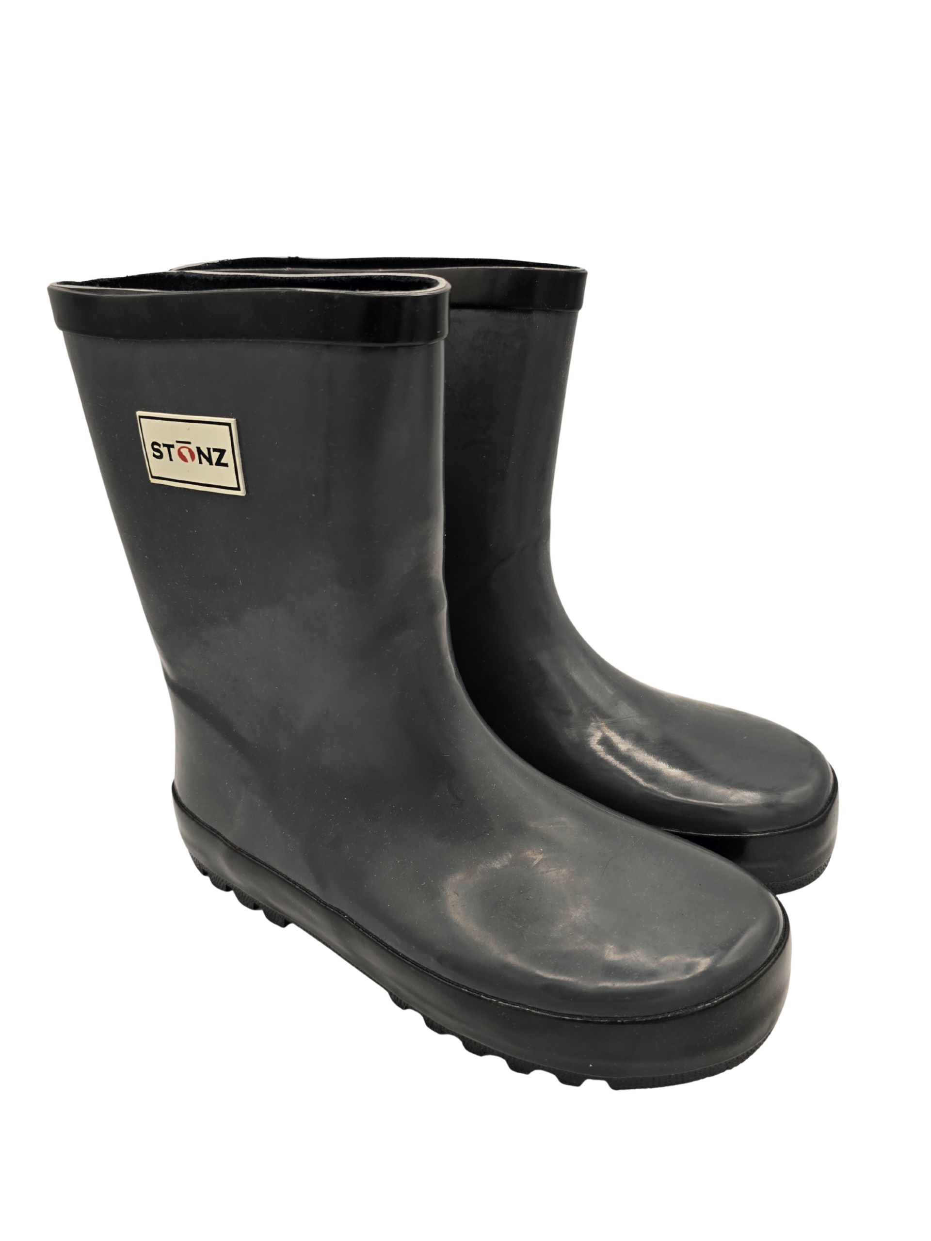 Stonz Rain Boot kumisaappaat Grey/Black - koko 34