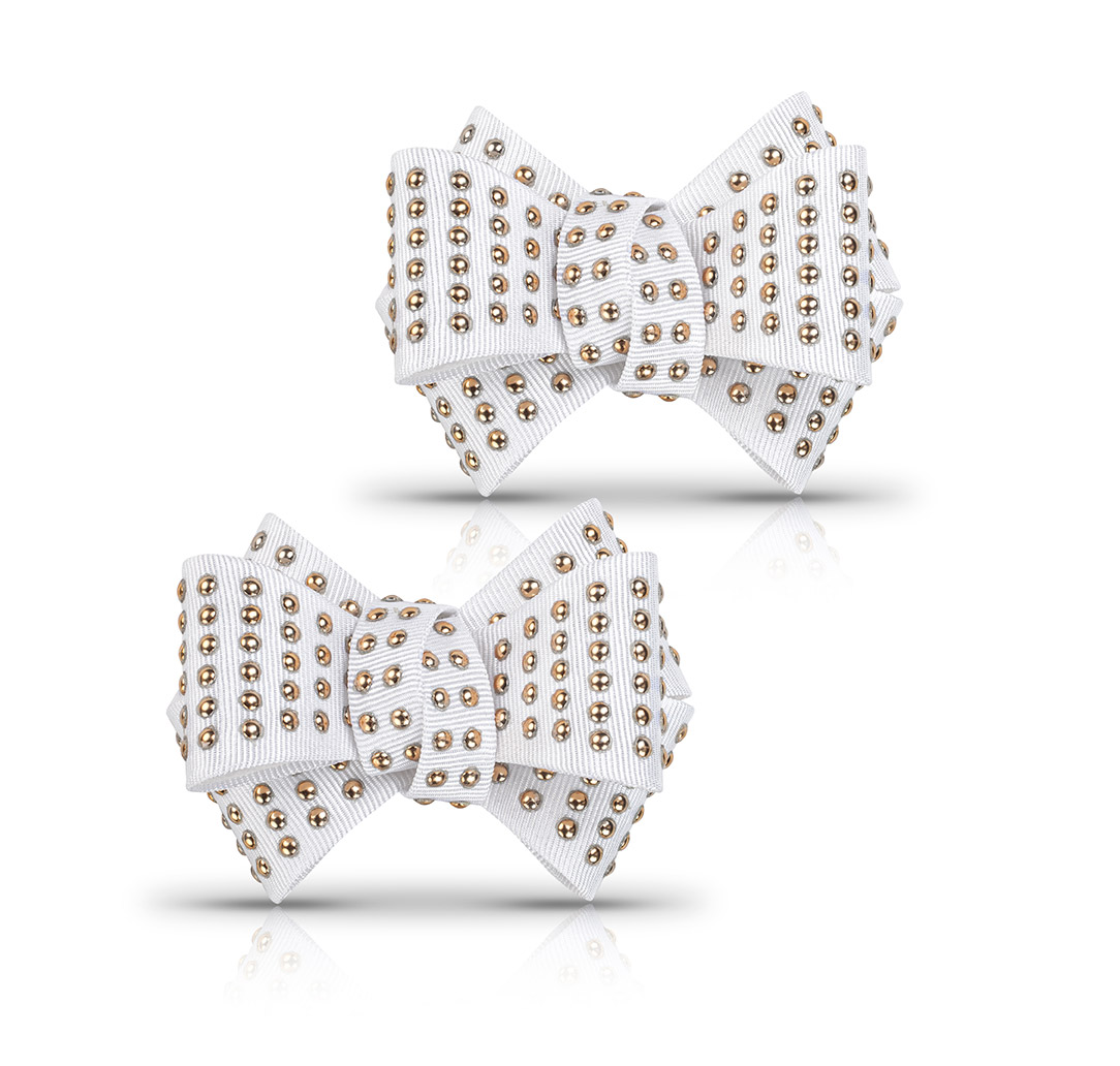 Shapen kenkäkoriste niiteillä ballerinakenkiin - Image 3