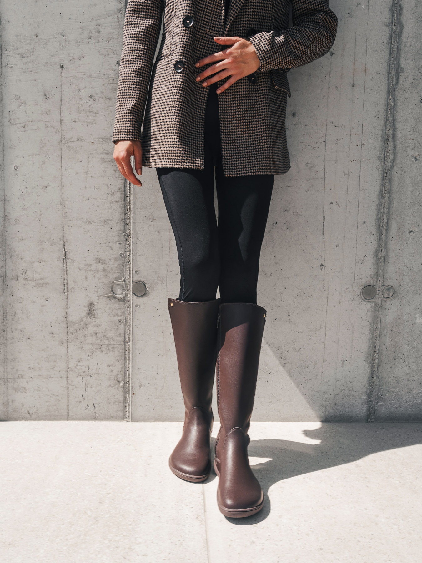 Be Lenka Symphony Brown- Tyylikkäät pitkävartiset paljasjalkasaappaat - Image 6