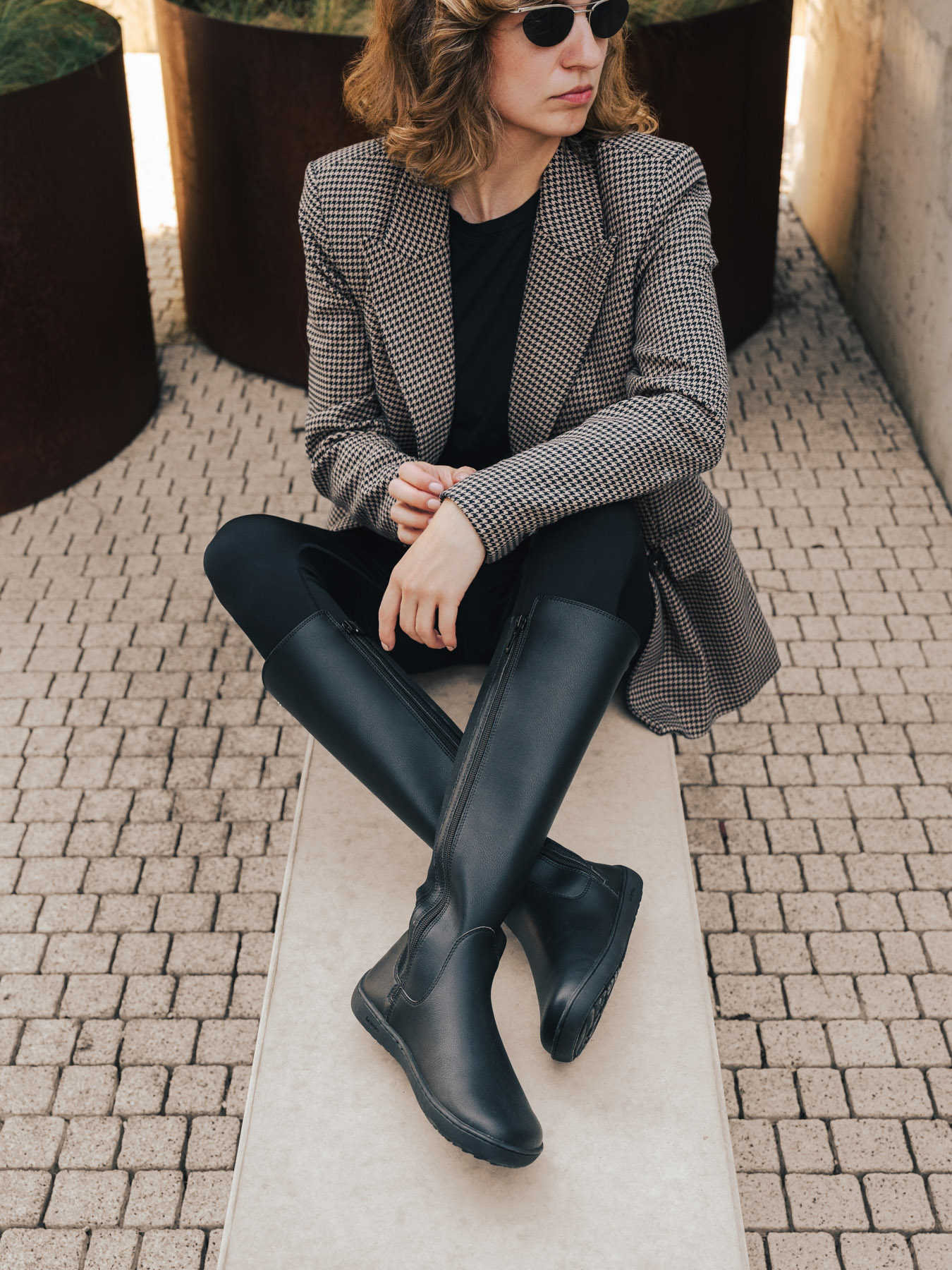 Be Lenka Symphony Black - Tyylikkäät pitkävartiset paljasjalkasaappaat - Image 5