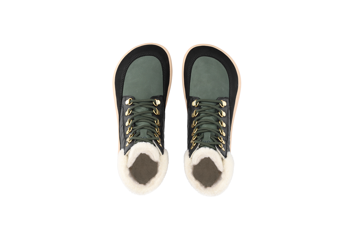 Be Lenka Olivia Black & Dark Green - Naisten paljasjalkatalvikengät - Image 2